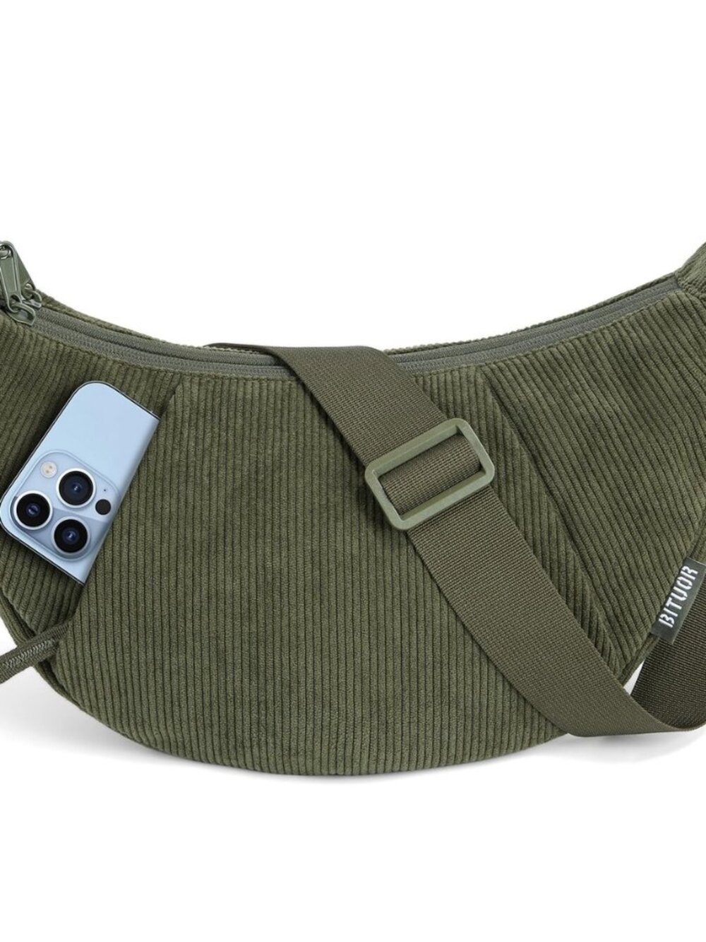Crossbody Bag for Women Anti-theft Crescent Shoulder Bag Purse Hobo Bag